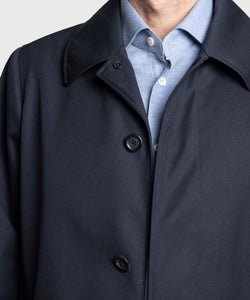 Long Twill Raincoat