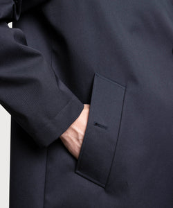 Long Twill Raincoat