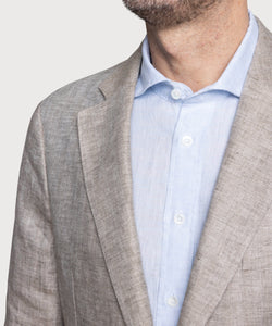 Herringbone Linen Jacket