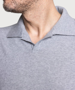 Cotton Casual Polo Sweater