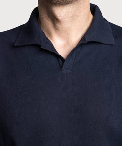 Cotton Casual Polo Sweater