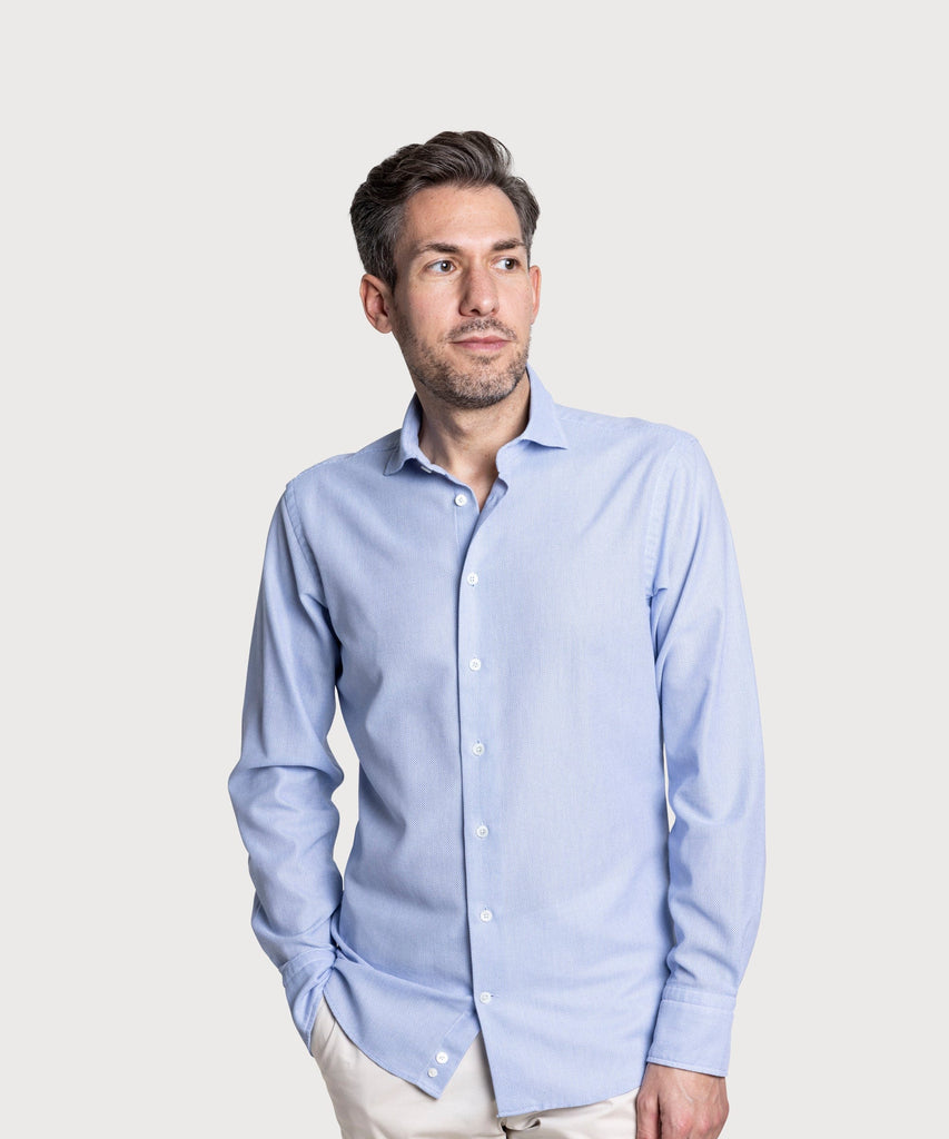 Honeycomb Cotton Shirt