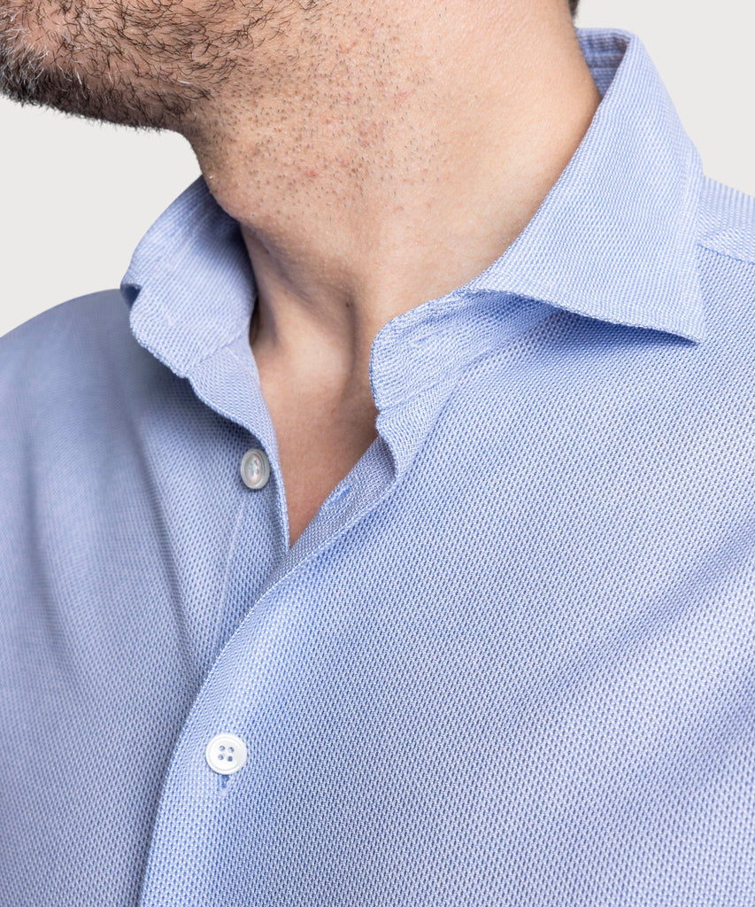 Honeycomb Cotton Shirt