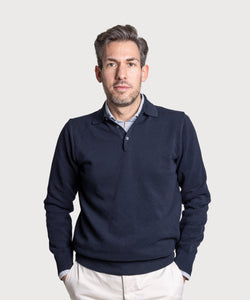 Polo Cotton Pique Sweater