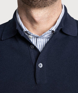 Polo Cotton Pique Sweater