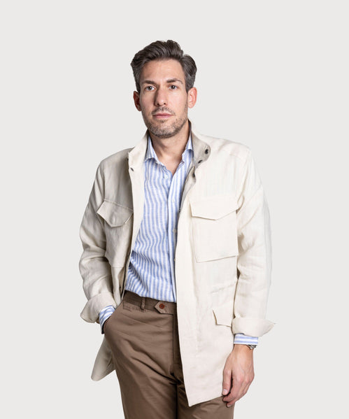 Linen Field Jacket