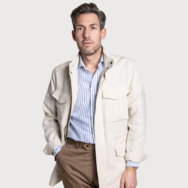 Linen Field Jacket