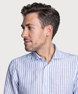Bold Striped Linen Shirt