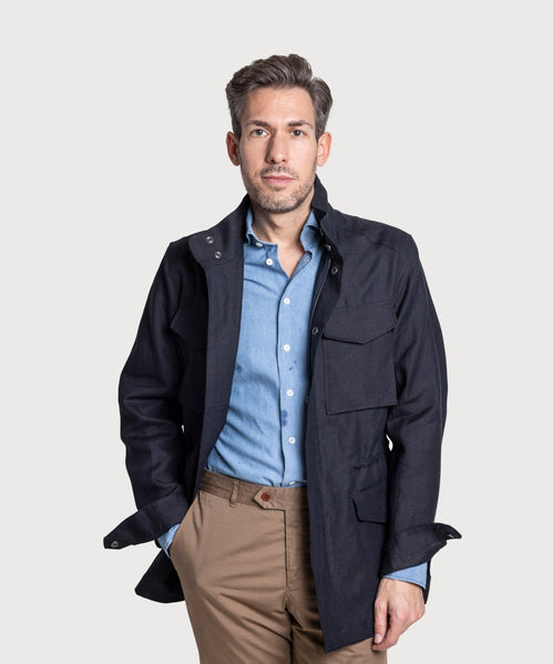 Linen Field Jacket
