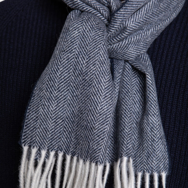 Herringbone Cashmere Scarf