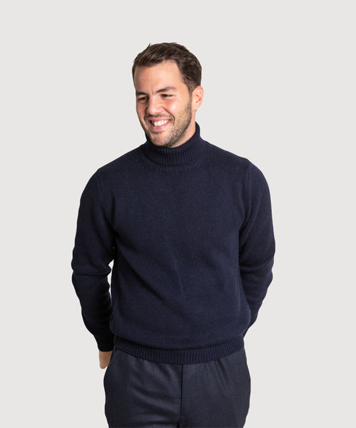 Heavy Cashmere Rollneck Sweater