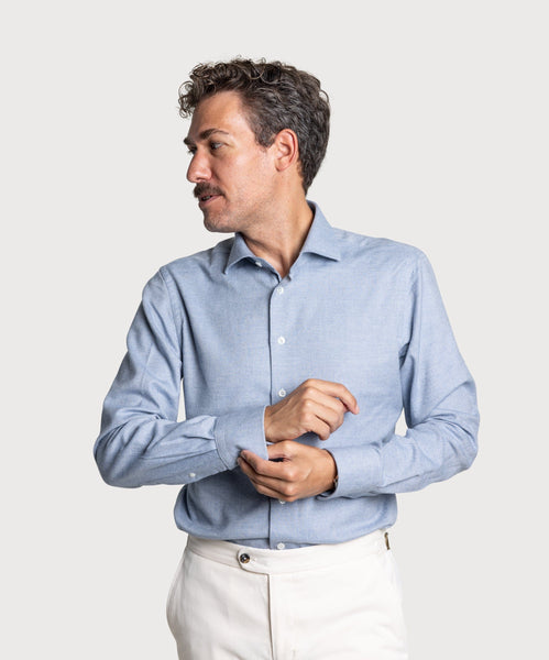 Flannel Herringbone Shirt