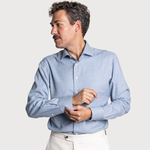 Flannel Herringbone Shirt