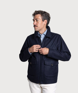 Flanellblouson