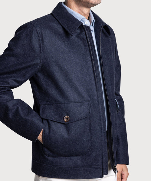 Flanellblouson