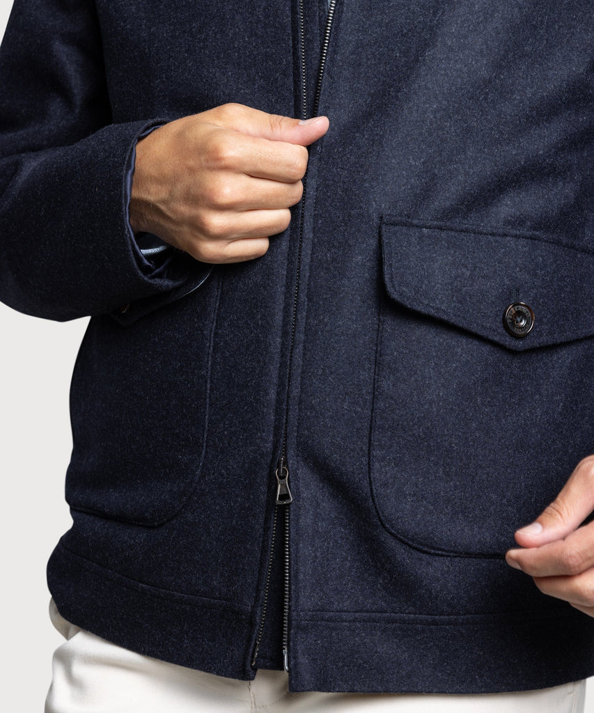 Flanellblouson