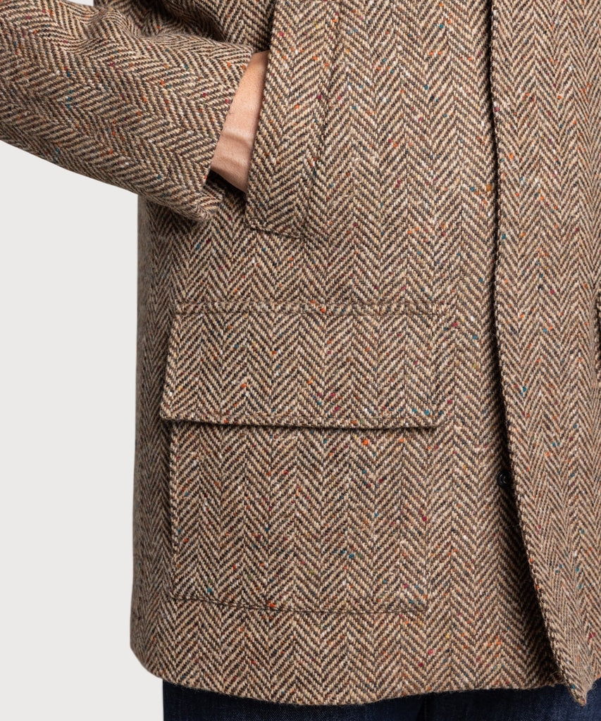 Traveller Herringbone Tweed Jacket