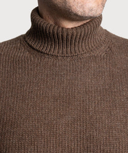 Schwerer Rollkragenpullover