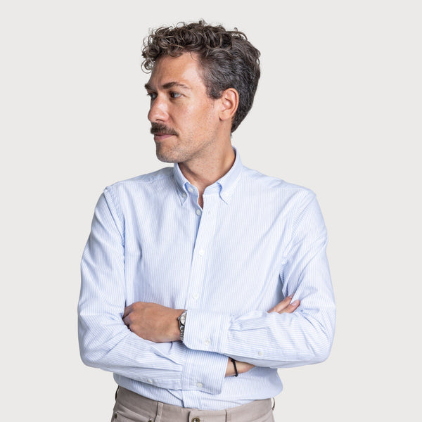 Button Down Oxford Shirt Striped