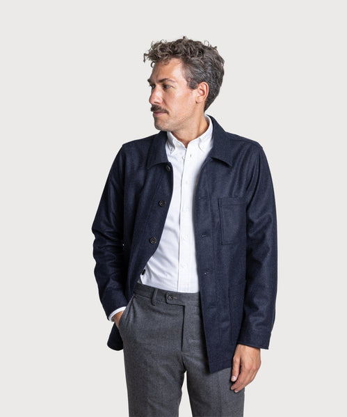 Lässiges Woll-Overshirt