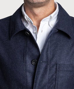 Lässiges Woll-Overshirt