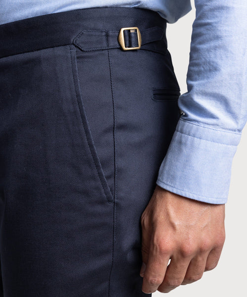 Dinnerhose aus schwerem Twill