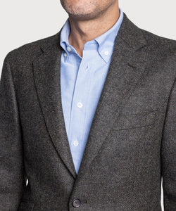 Herringbone Tweed Blazer