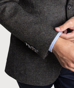 Herringbone Tweed Blazer
