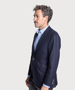 Wool Cashmere Hopsack Jacket