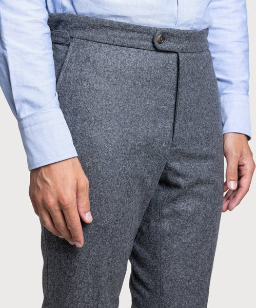 Flanell-Abendhose