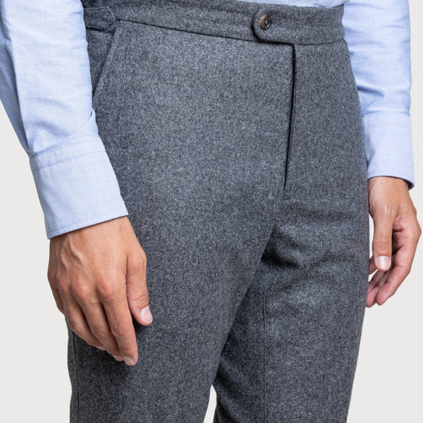 Flanell-Abendhose
