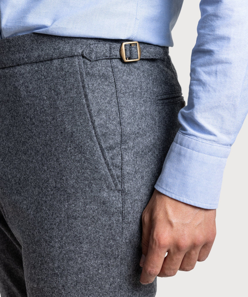Flanell-Abendhose