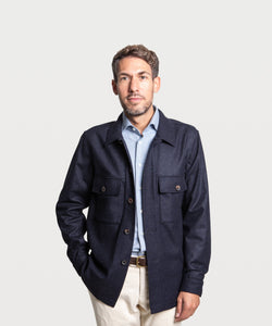 Lässiges Woll-Overshirt