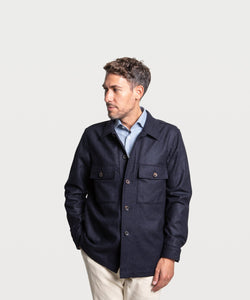 Lässiges Woll-Overshirt