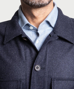 Lässiges Woll-Overshirt