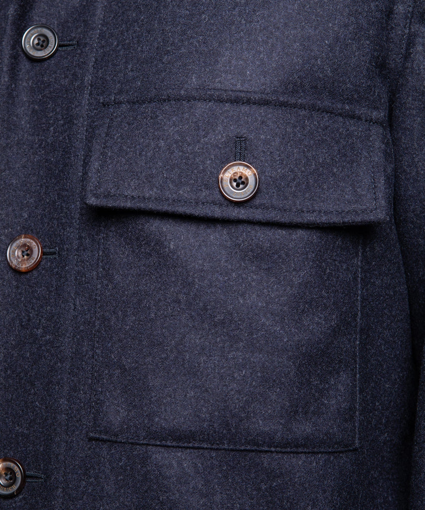 Lässiges Woll-Overshirt
