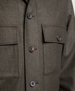 Lässiges Woll-Overshirt