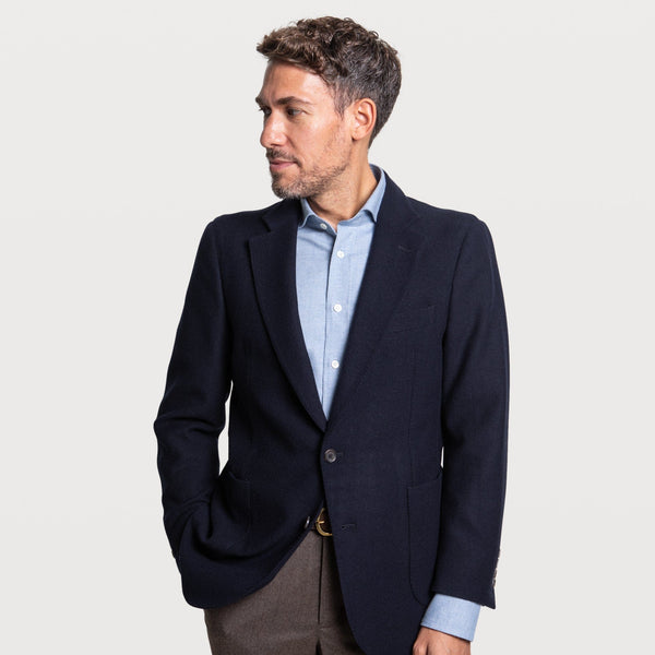 Jacke aus Twillwolle