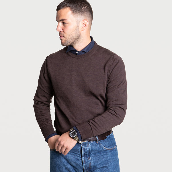 Wool Roundneck Sweater