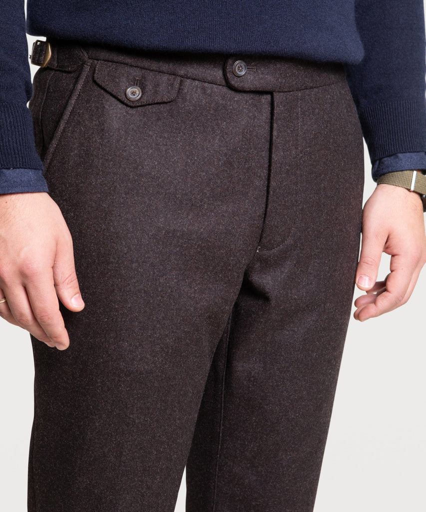 Flanell-Abendhose