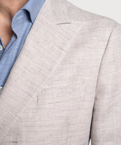 Double Breast Herringbone Jacket