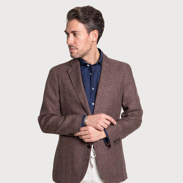Unstrukturierte Hopsackjacke