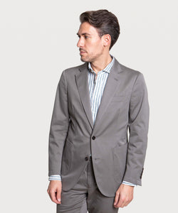 Twill Cotton Suit - Taupe