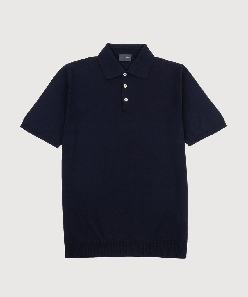 Short Sleeve Polo Sweater