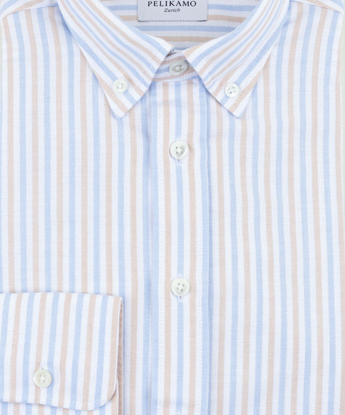 Button Down Oxford Shirt Striped