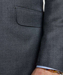 Suit Super 110s Structured Grey