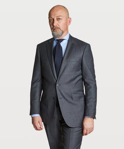 Suit Super 110s Structured Grey