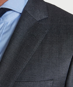 Suit Super 110s Structured Grey