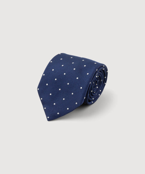 Dotted Silk Tie