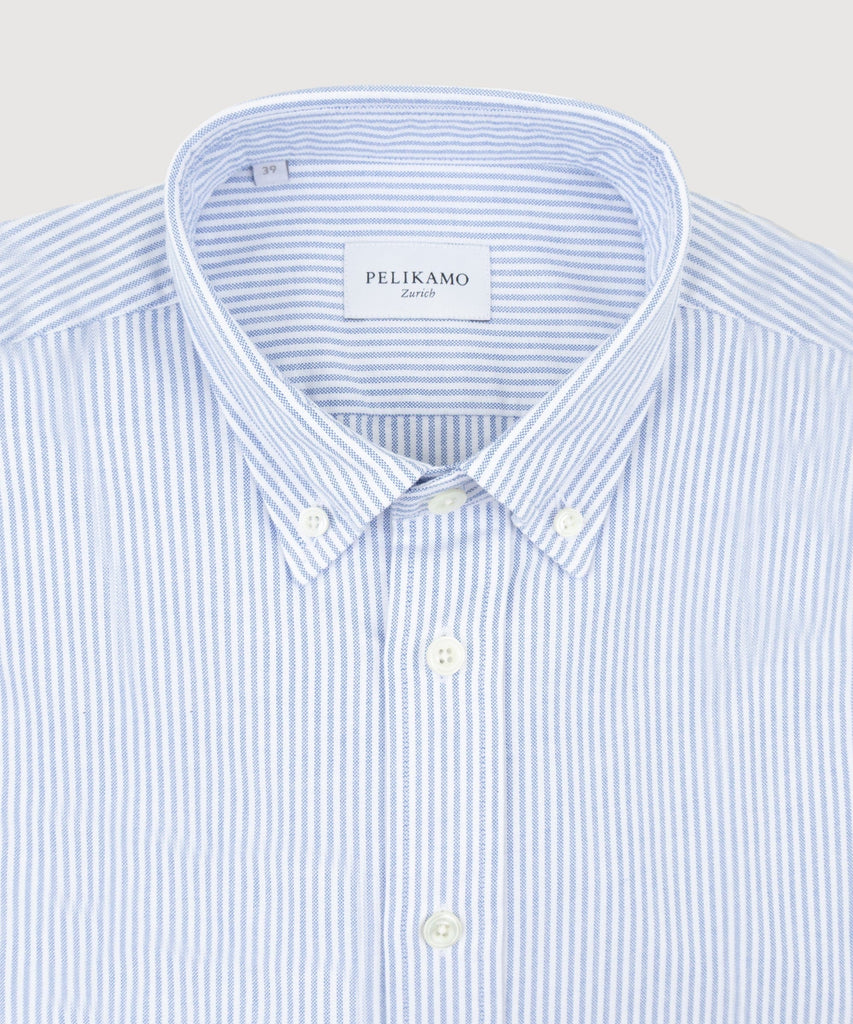 Button Down Oxford Shirt Striped | Business Casual and Smart Casu